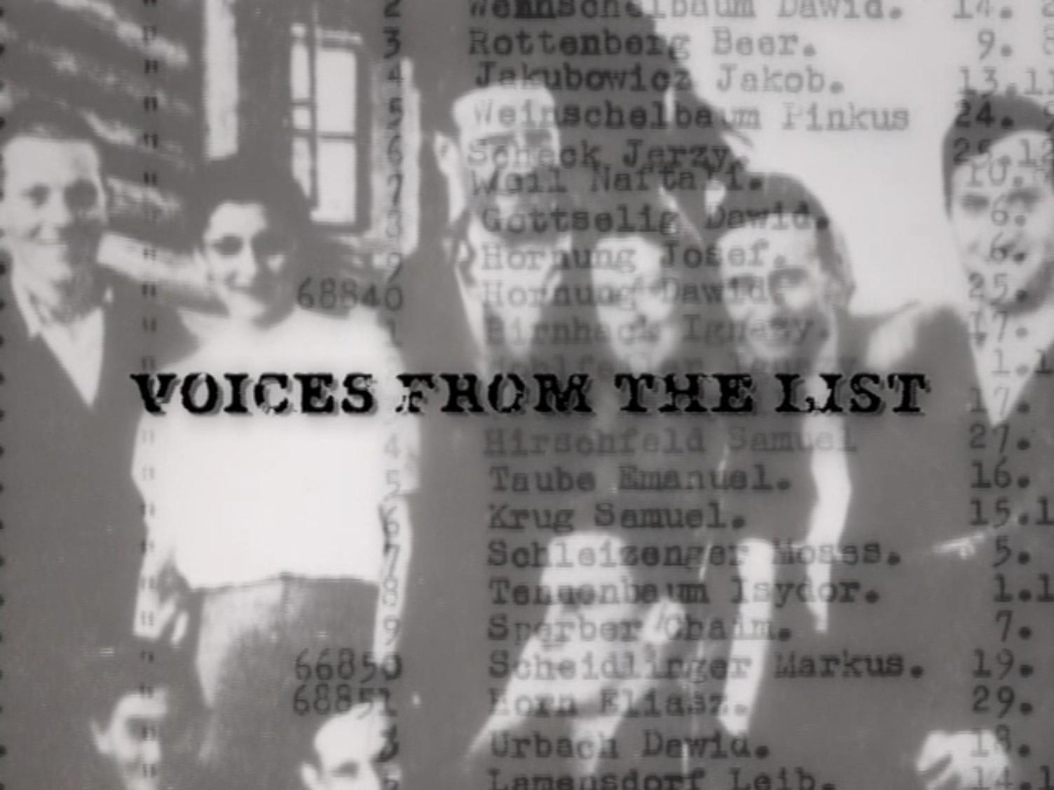 Voices from the List
